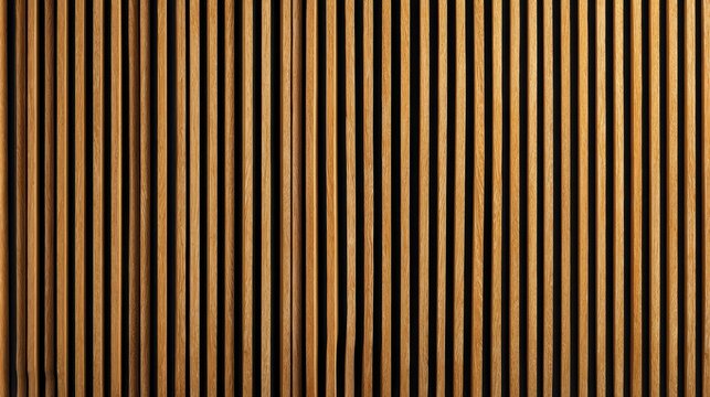 Modern Vertical Wood Slat Wall Offers a Stylish and Contemporary Look for Interior Spaces