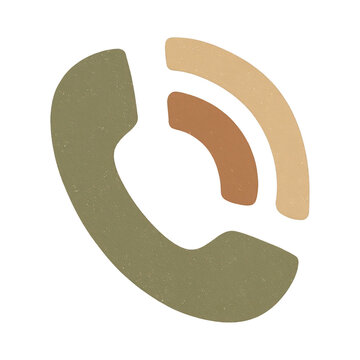 PNG Retro phone call icon