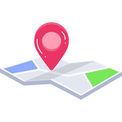 Map Location with Pin