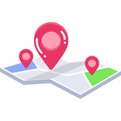 Map Location with Pin