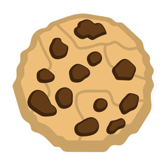 Chocolate Chip Cookie Illustration
