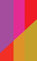 Abstract colorful striped background with paper design elements and vibrant pattern