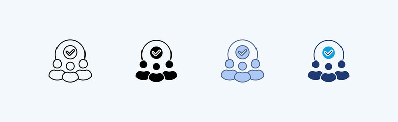 Users Multiple Icon Illustration Vector