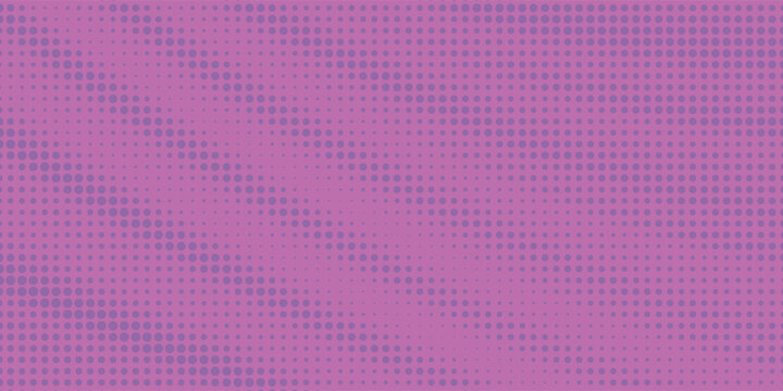 Superhero pop art background magenta and purple color in retro comic book style, fun dotted background, vector illustration eps10