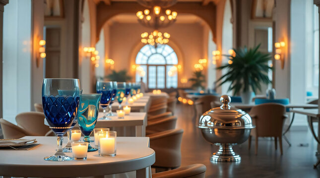 table setting for a dinner