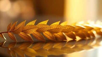 golden autumn leaves