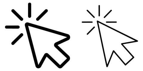 cursor arrow mouse click icon