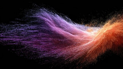 Dramatic Visualization of DDoS Attack as a Wave of Exploding Binary Numbers Causing Network Overload