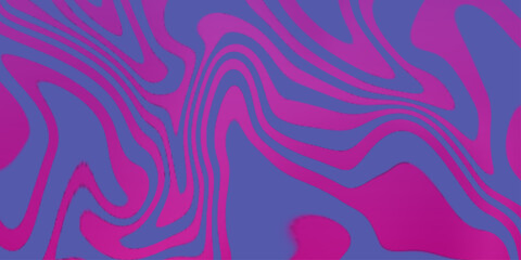 Aesthetic background of purple liquid wave seamless pattern. wavy line abstract background. Psychedelic groovy.  Abstract background pattern with colorful waves.
