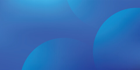 Modern Abstract Blue Gradient Background with Smooth Curved Shapes.