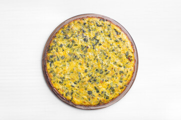 Omelet with herbs