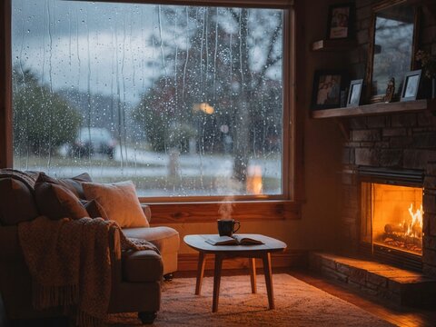 Rainy Window Comfort