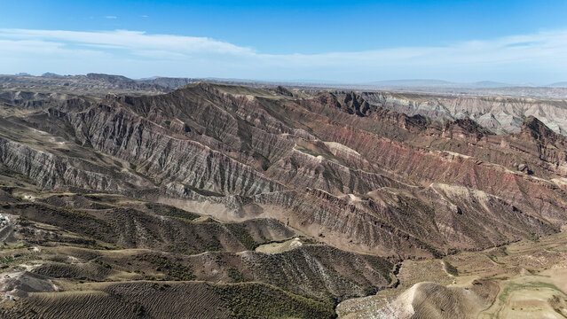 Kizil Red Stone Forest, Xinjiang, China
