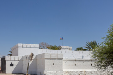 details of historic fort namutoni in etosha np © Andreas