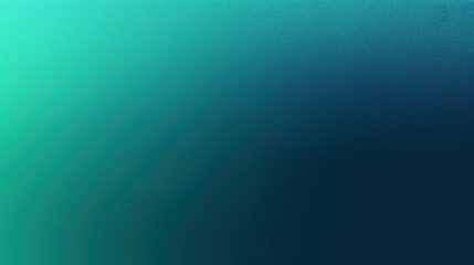 Fototapeta premium A smooth gradient transitions from teal to dark blue, creating a calming and visually appealing background.