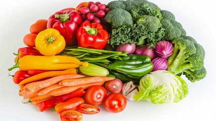 Colorful vegetable brain symbolizing healthy vegetarian and vegan nutrition choices for wellness