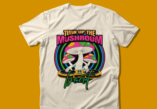 Trendy Music Festival Tshirt Design Template