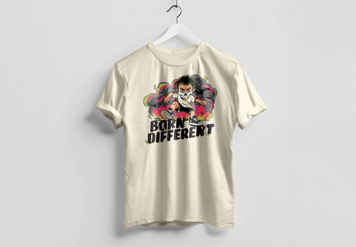 Streetwear Character Illustration Tshirt Design