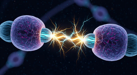 Macro Zoom of Synaptic Energy Spark