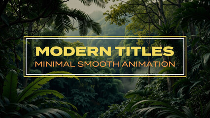 Elegant Minimal Titles Vol.06