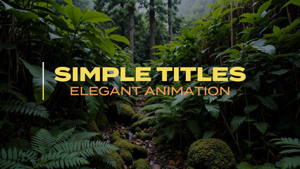 Elegant Minimal Titles Vol.07