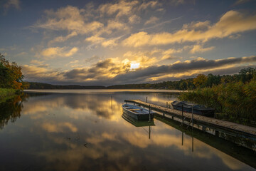 Wutz Lake close to Lindow, Brandenburg, Germany