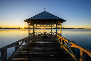 Sunrise, Neuruppin, Brandenburg, Germany