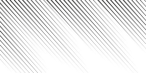 Halftone gradient. Dotted gradient, smooth dots spraying and halftones dot background seamless horizontal geometric pattern vector template set