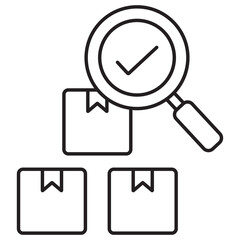 Inventory icon, Stock Inventory, Product Catalog, Warehouse Inventory, Inventory Management, vector