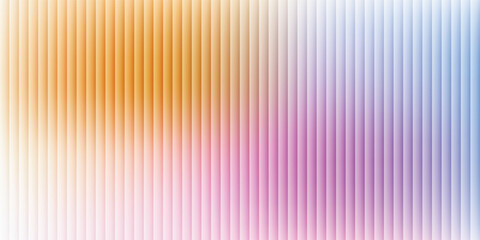 Iridescent ribbed glass background. Light blue frosted reeded wallpaper. Colored corrugated glass texture for door, window, rooftop. Wavy striped blurry surface overlay. Vector backdrop,eps10