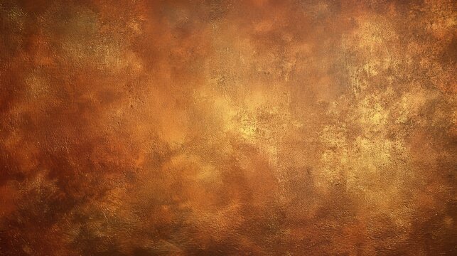 Old grunge copper bronze , rusty metal texture , dark black background effect, 3D paint