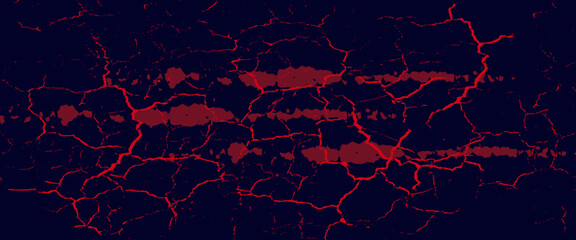 Halftone dots red and blue color pattern gradient grunge texture background. Dot pop art comic sport style vector illustration. grunge vector dots