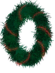 Numbers in Christmas theme