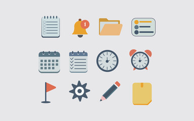 Planner  Productivity Icon Pack