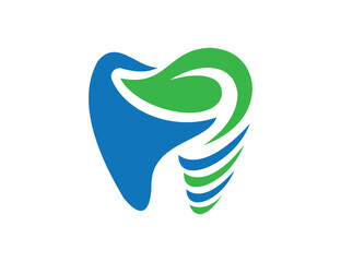 Dental Leaf Logo
