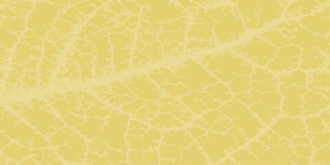 Abstract grunge yellow leaf texture pattern vector illustration design backdrop