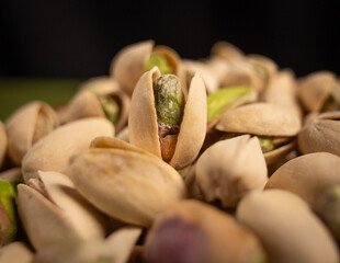 Pistache, gros-plan, intérieur, horizontal