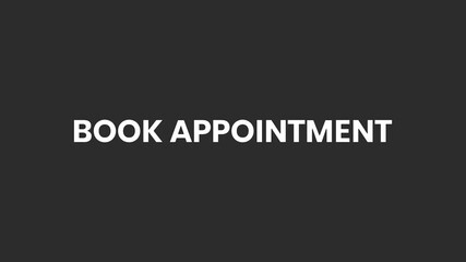 Book Appointment Swirly Lines Text Animation 4K – Professional Scheduling CTA for Services, Meetings, and Consultations - Powered by Adobe