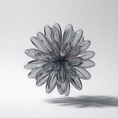 Floating Futuristic Energy Sculpture.generative ai

Short Description A futuristic energy sculpture made of translucent layered glass in a helix shape, floating above a white background with premium s