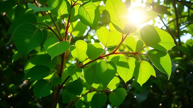 kava. Pacific islands kava pepper plant with heart-shaped leaves under tropical sunlight. gardening catalogs, home-decor guides, designed for home decor and floral branding.