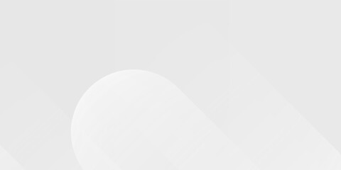 White geometric design banner background. modern creative trendy design