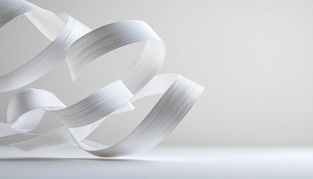 Shide Paper Zigzag Symbol Illustration for Japanese Shinto Purification and New Year Hatsumode Themes