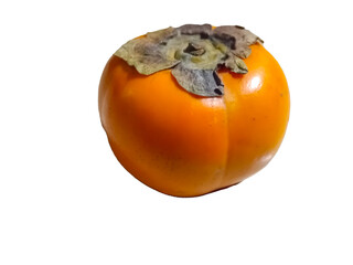 a single, ripe ( Amarphal ) persimmon fruit png