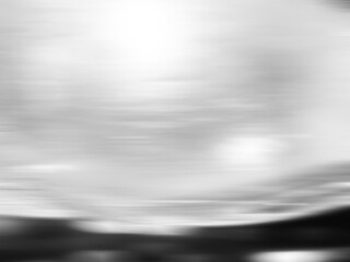Abstract Black and White Motion Blur Background