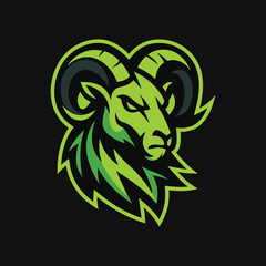 Premium Ram illustration design