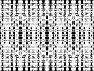 Abstract Black and White Grunge Texture Pattern Background
