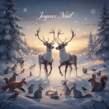 "Conte de No&euml;l Hivernal : La Magie de la For&ecirc;t Enneig&eacute;e