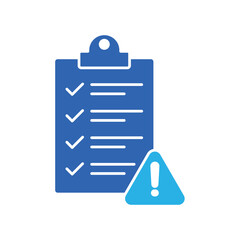 Icon a Risk Assessment, isolated against a clean background.