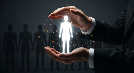 Empowering individuals and fostering teamwork for business success with a bright future, showcasing talent in dynamic organizations today