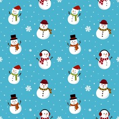 Christmas  seamless background 